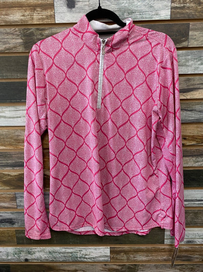 USED Pink SanSoleil Sunshirt Womens Large