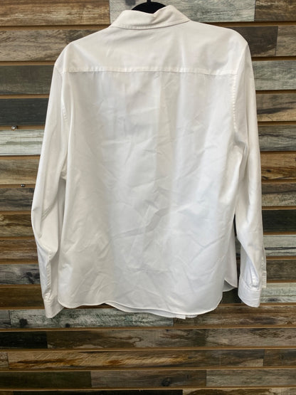 USED Hobby Horse Ladies Western Long Sleeve Show Shirt XXL White