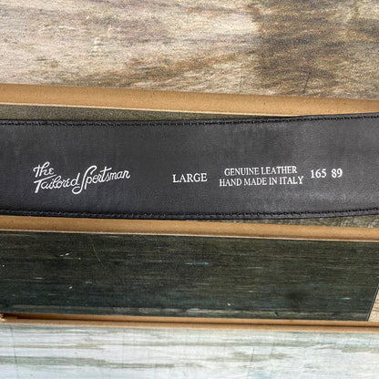 USED Tailored Sportsman Ladies English Belt Metallica Large