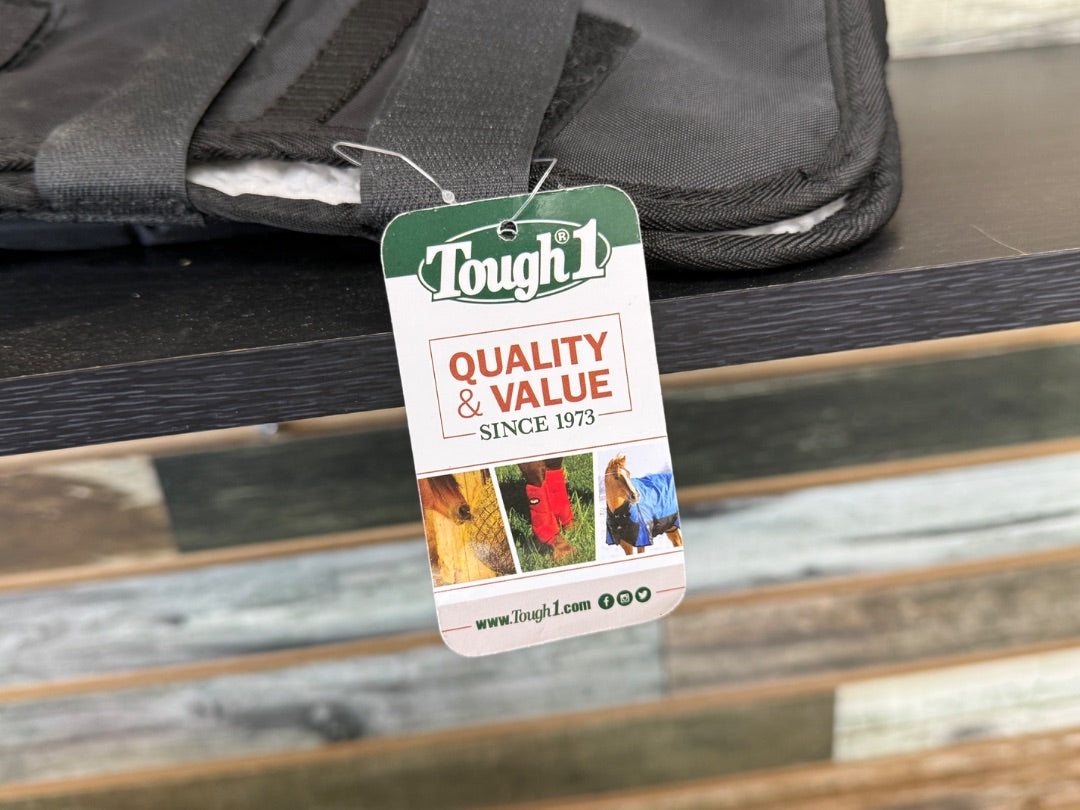 USED NWT Tough1 Shipping Boots | Black (F)