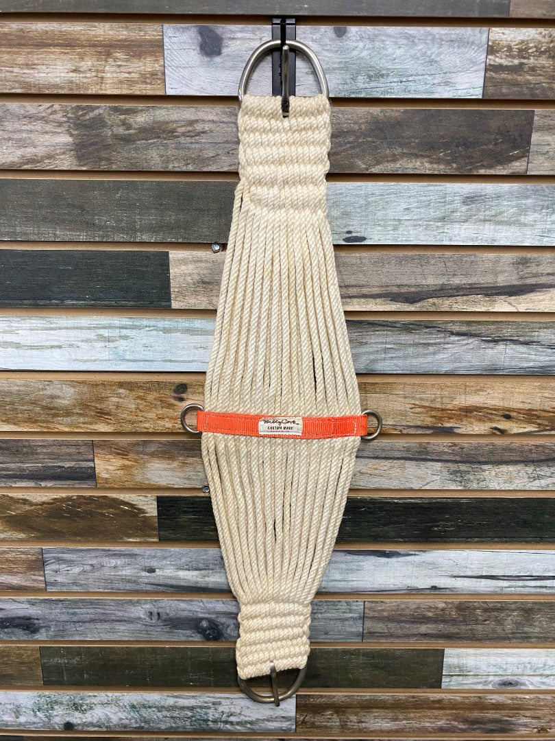USED Billy Cook Rope Cinch Tan – Golden Horseshoe Equestrian