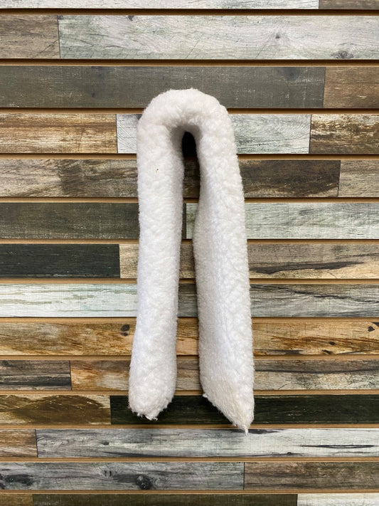 USED  Fleece Girth Cover  White