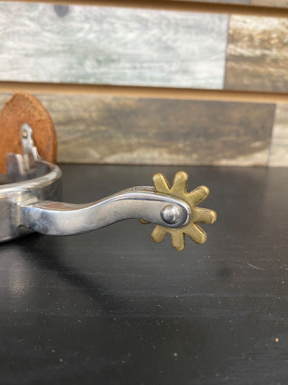 USED Partrade Western Spurs with Straps Ladies