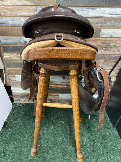 USED Big Horn Cordura Endurance Saddle 15.5"