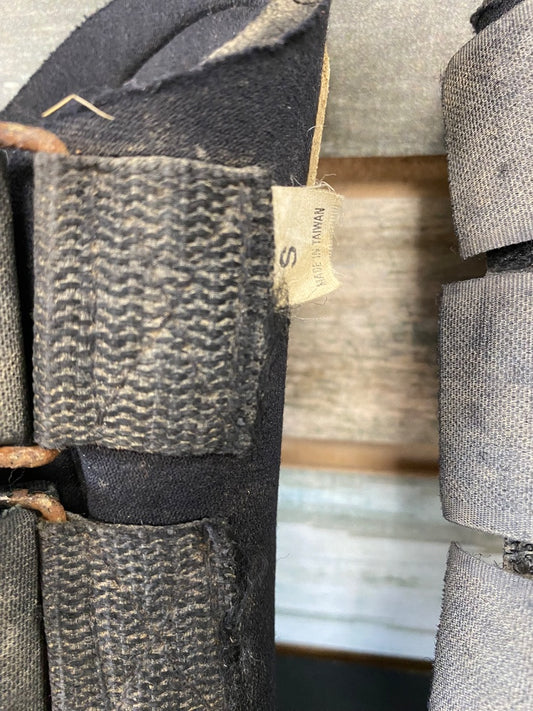 USED  Splint Boots Small Black/Tan