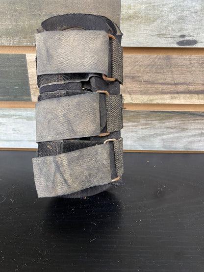 USED  Splint Boots Small Black/Tan