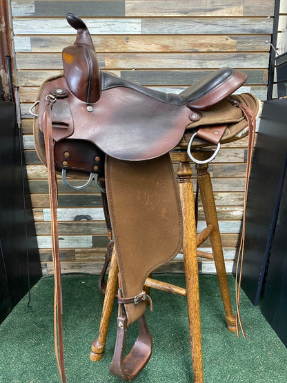 USED High Horse by Circle Y El Campo Gaited Trail Saddle 16" Walnut