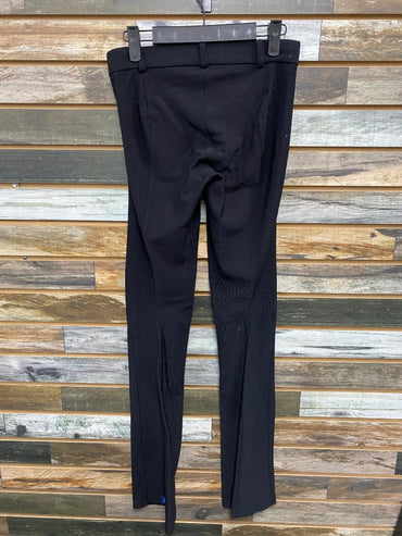 USED Irideon Knee Patch Breeches 26 Black/Ribbed