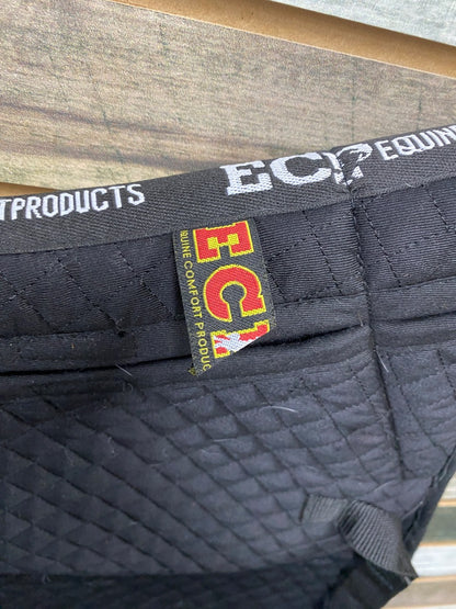 USED Equine Comfort Products (ECP) English Saddle Pads Cob/Horse Black