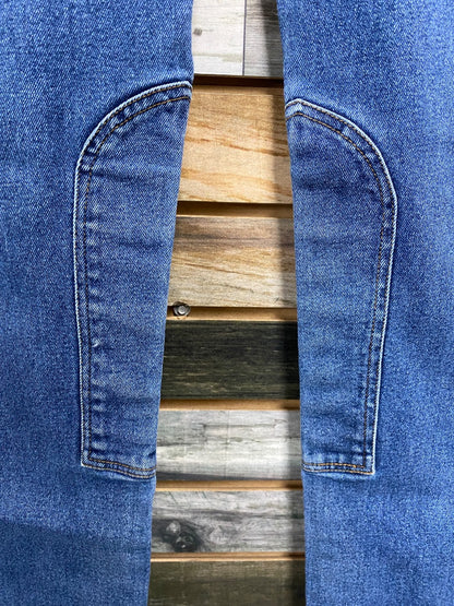 USED Ovation Knee Patch Breeches 30 Denim