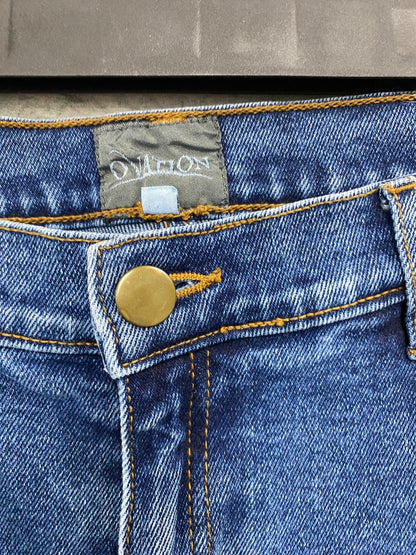 USED Ovation Knee Patch Breeches 30 Denim