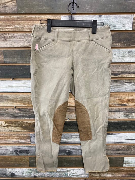 USED Tailored Sportsman Ladies English Breeches 26 Tan