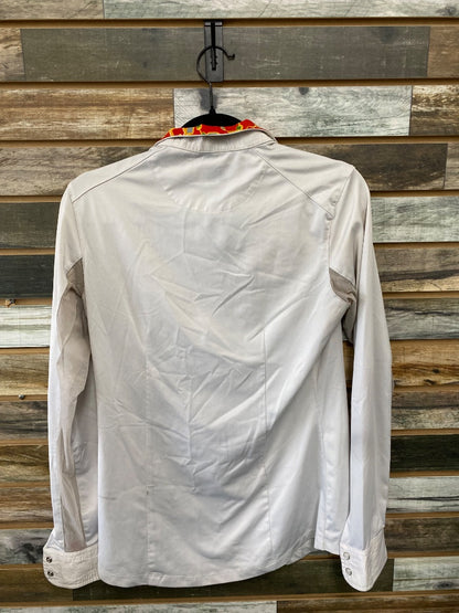 USED Tailored Sportsman Ladies English Show Shirt Medium White