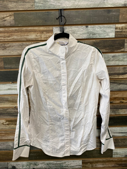 USED RJ Classics Ladies English Show Shirt Medium White