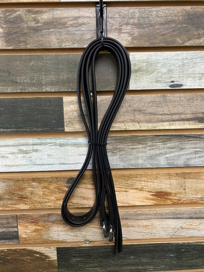 USED  Biothane Dressage Stirrup Leathers 61" Black