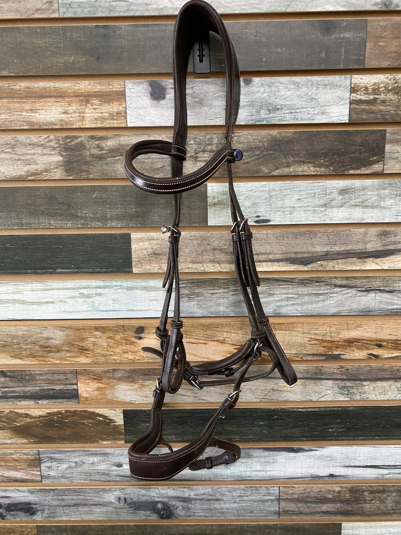USED PS of Sweden Anatomical Bridle Horse Brown