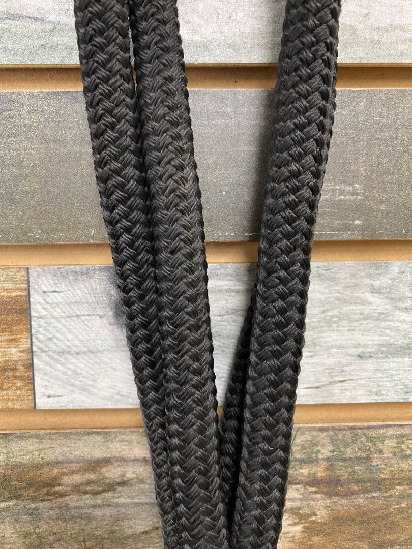 USED John Lyons Nylon Reins  Black