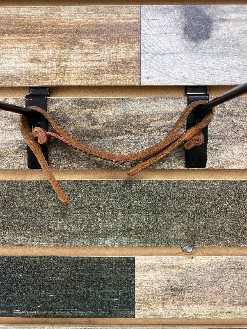 USED  Leather Curb Strap  Medium Oil