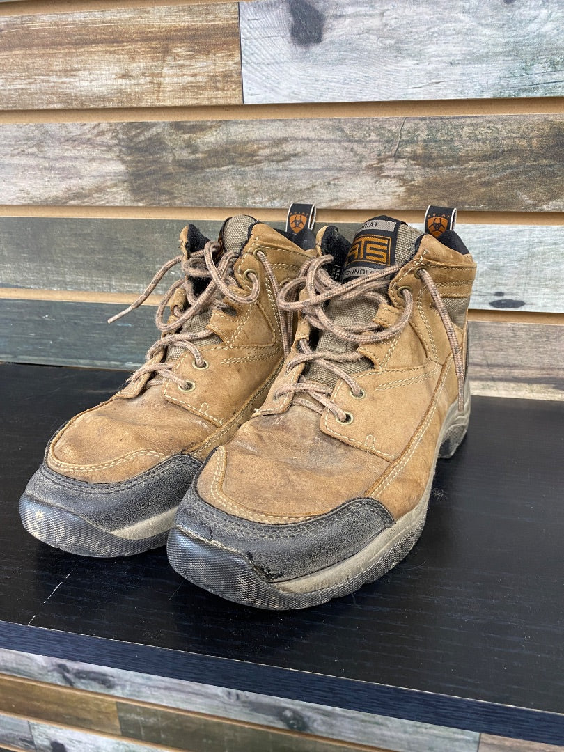 USED Ariat Ladies Paddock Boots 8.5 Brown