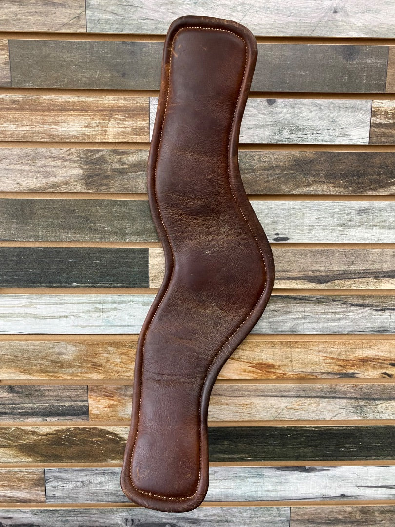 USED  Leather Anatomical Girth 27" Brown