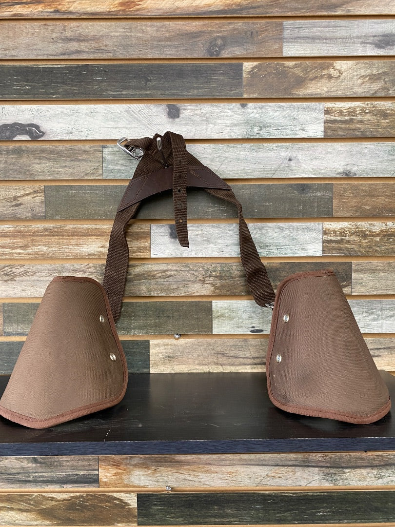 USED Tough1 Buddy Stirrups  Brown