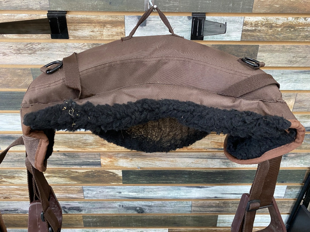 USED Tough1 Ride Behind Saddle Tandem Seat  Brown