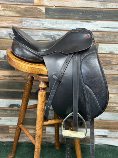 USED Rembrandt Dressage Saddle 17" Black