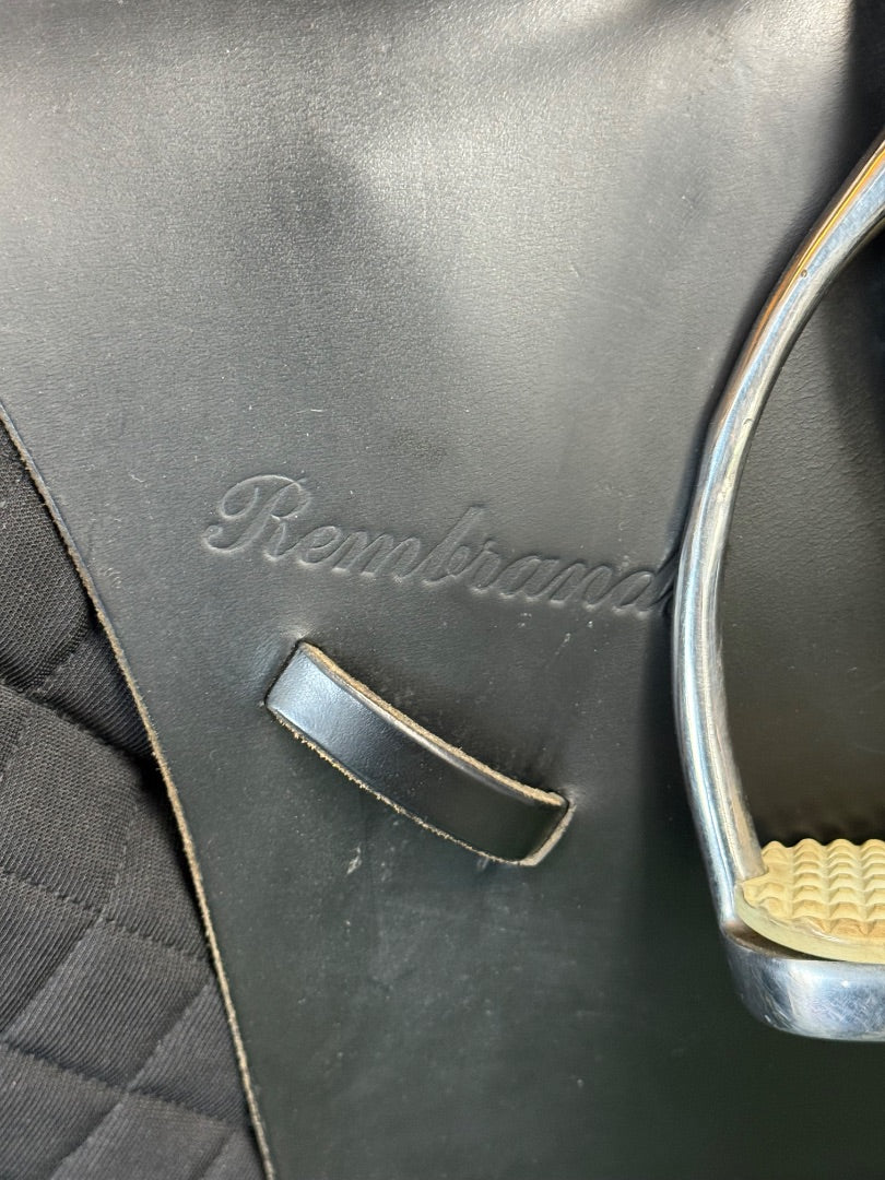 USED Rembrandt Dressage Saddle 17" Black