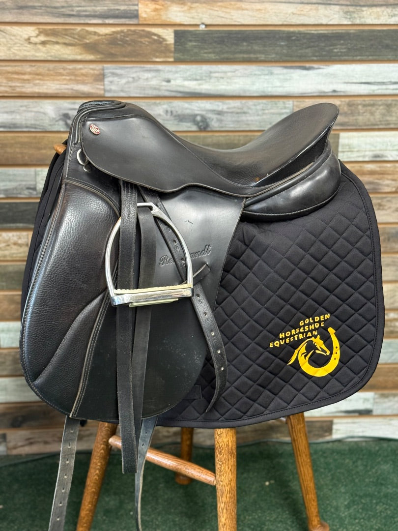 USED Rembrandt Dressage Saddle 17" Black