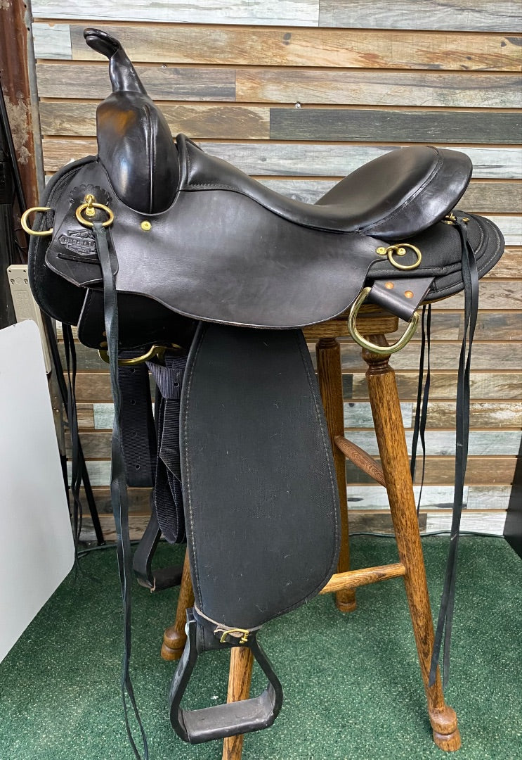 USED High Horse (Circle Y) Eldorado Cordura Trail 15" Black