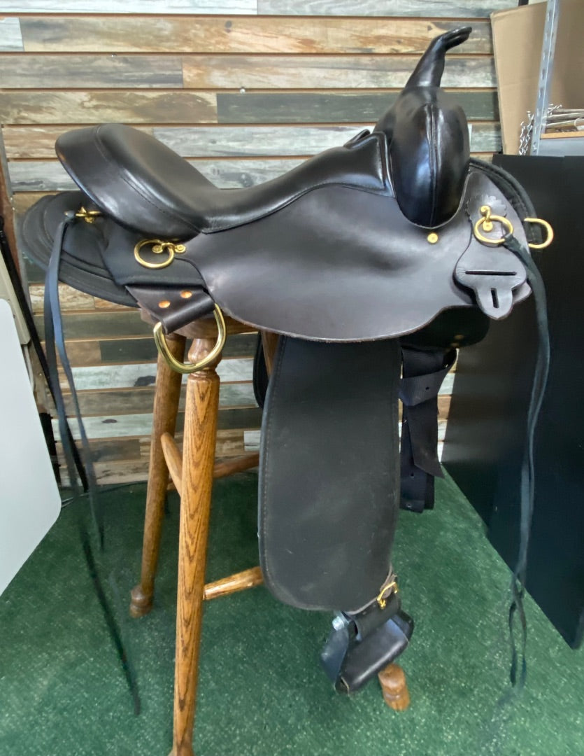 USED High Horse (Circle Y) Eldorado Cordura Trail 15" Black
