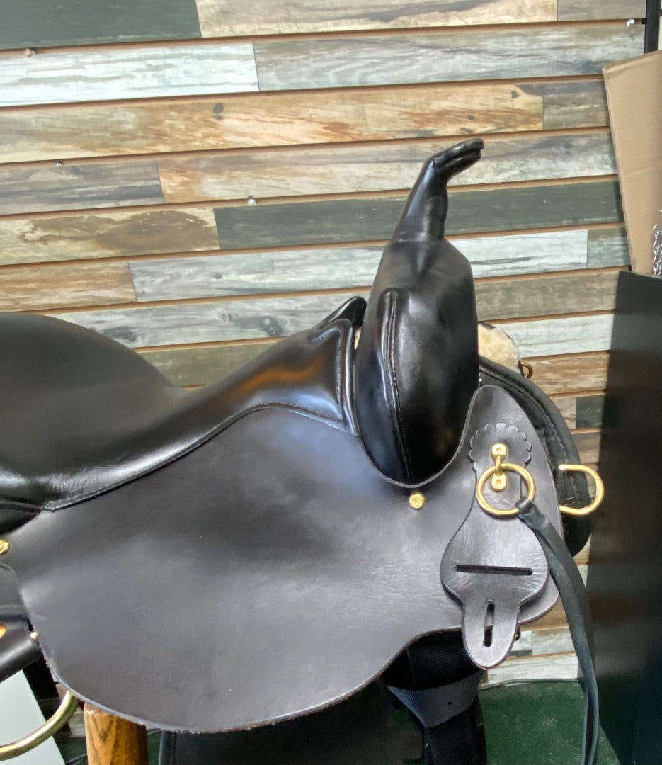 USED High Horse (Circle Y) Eldorado Cordura Trail 15" Black