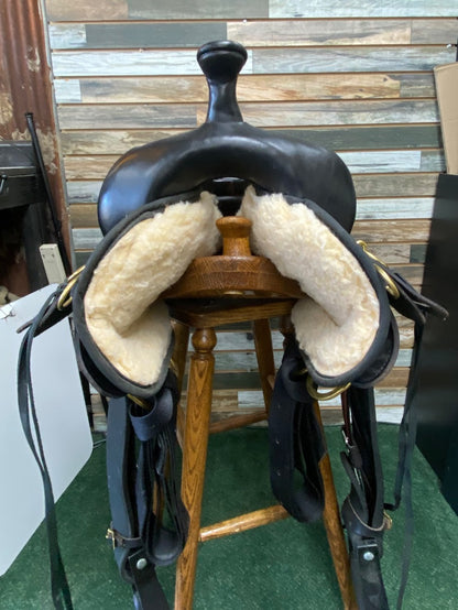 USED High Horse (Circle Y) Eldorado Cordura Trail 15" Black