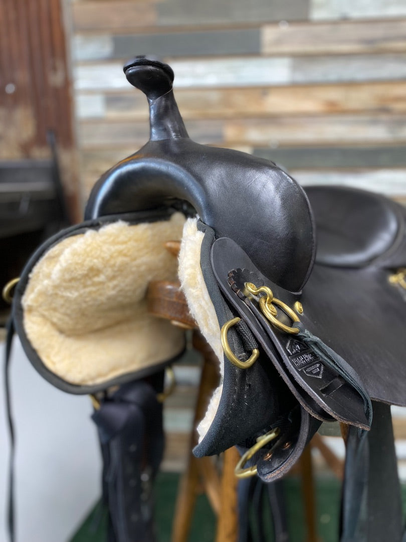 USED High Horse (Circle Y) Eldorado Cordura Trail 15" Black