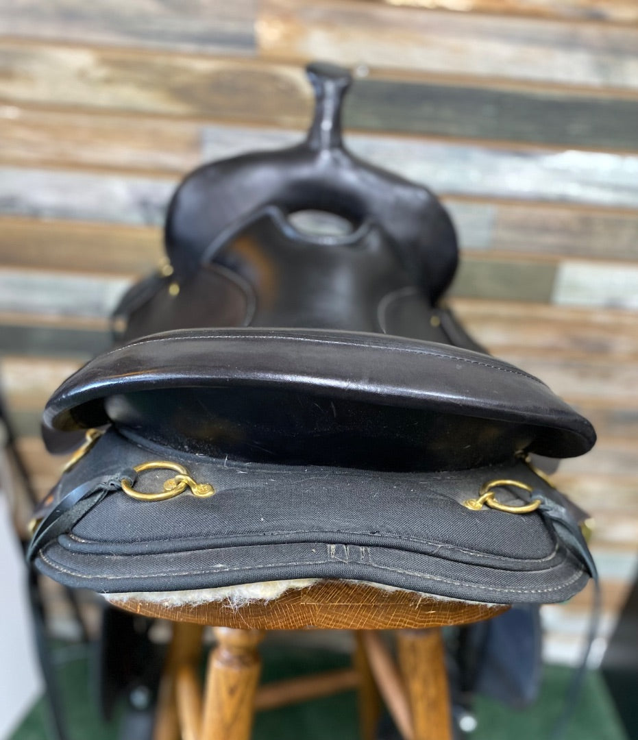 USED High Horse (Circle Y) Eldorado Cordura Trail 15" Black