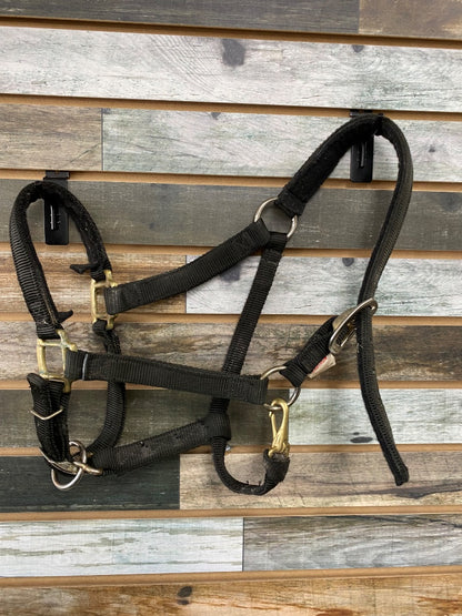 USED Fabtron Nylon Halter Average Black