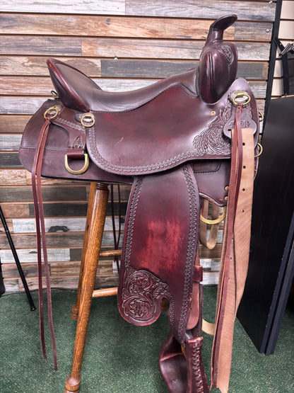 Tucker High Plains Trail Saddle 16.5" Brown