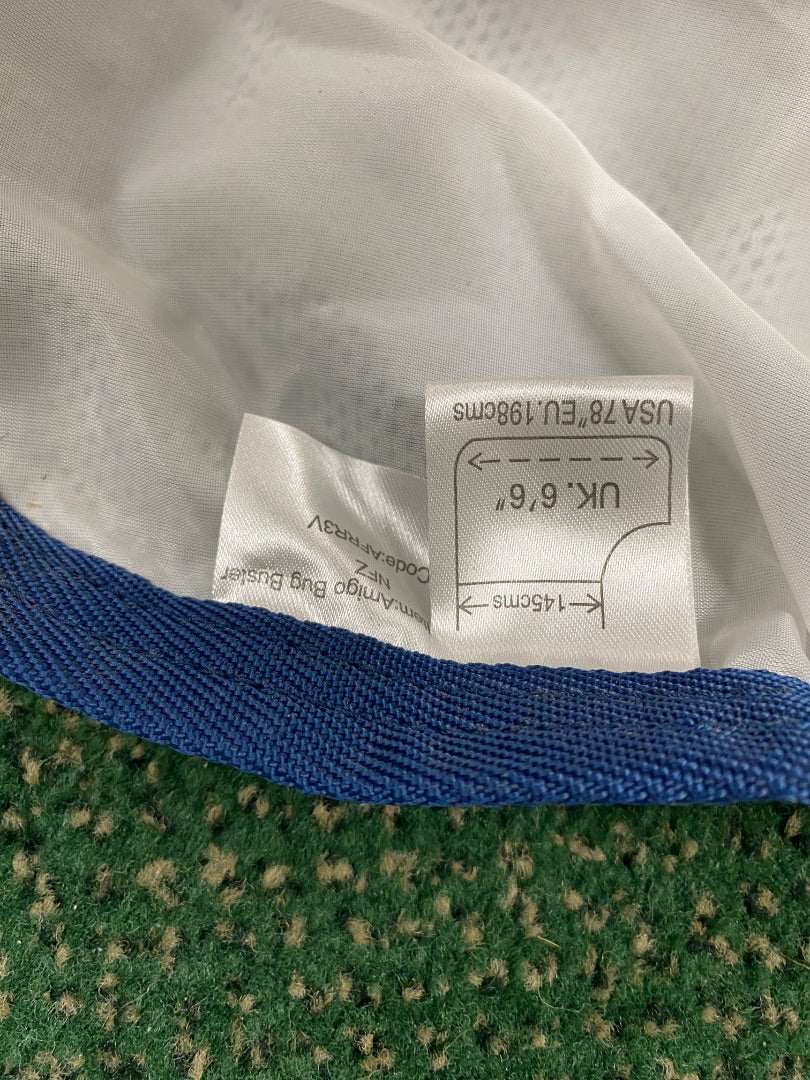 USED Amigo Bug Buster Fly Sheet 78 Silver/Blue Trim