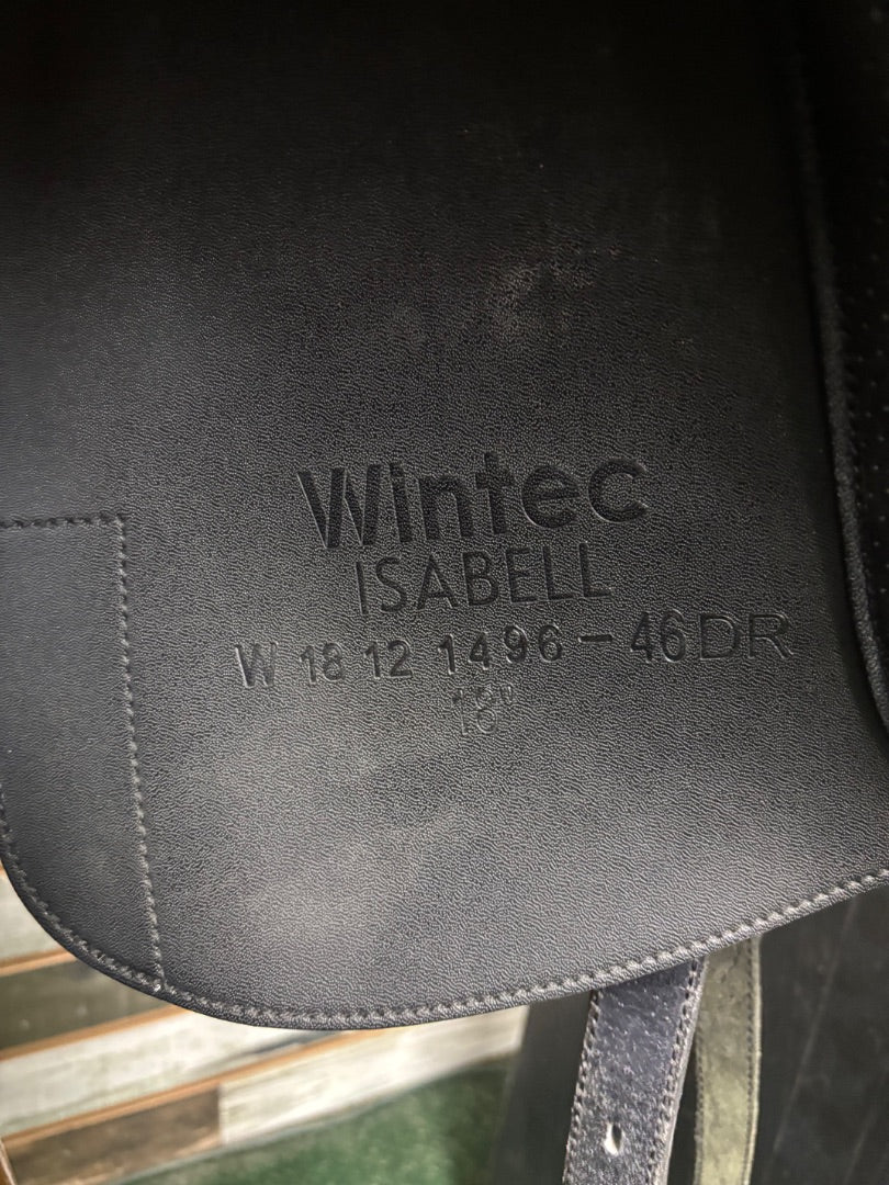 USED Wintec Isabell Dressage Saddle 18"