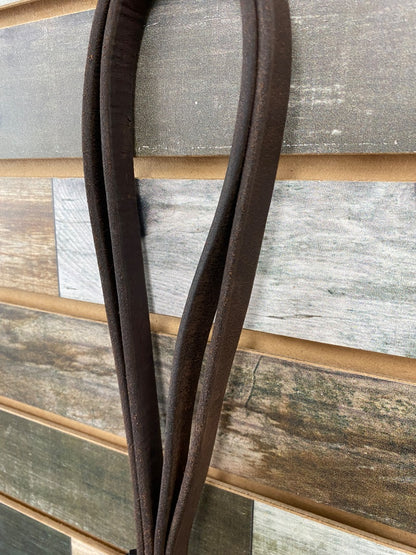 USED  Western Harness Leather Reins  Dark Oil