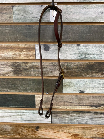 USED Weaver Browband Headstall Horse Dark Oil