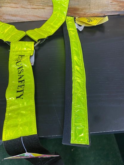 USED Equisafety Breastcollar & Bridle Cover Reflective Safety Gear Set