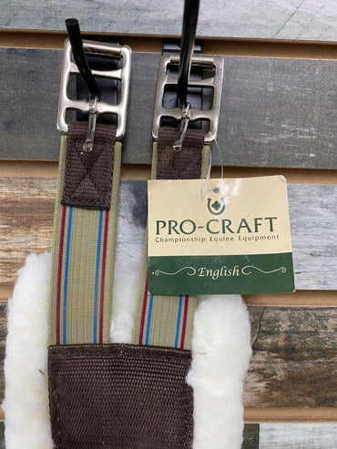 USED (NEW) Pro Craft Fleece Girth 48" Brown
