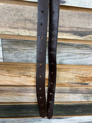 USED  English Stirrup leathers 1" 52" Brown