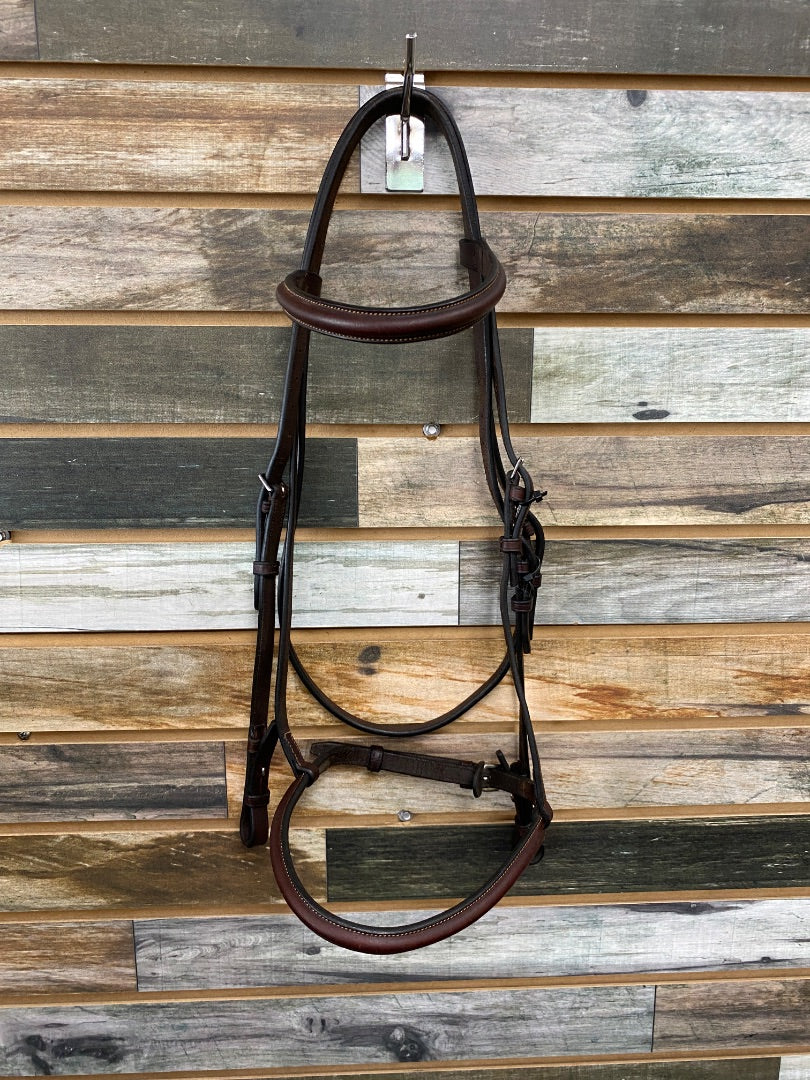 USED  English Plain Hunter Bridle Horse Havana