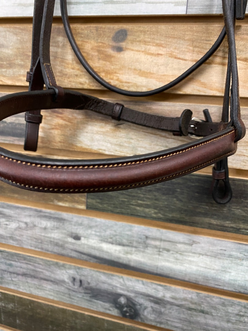USED  English Plain Hunter Bridle Horse Havana
