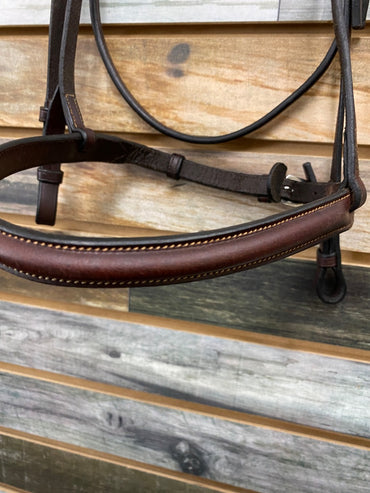 USED  English Plain Hunter Bridle Horse Havana