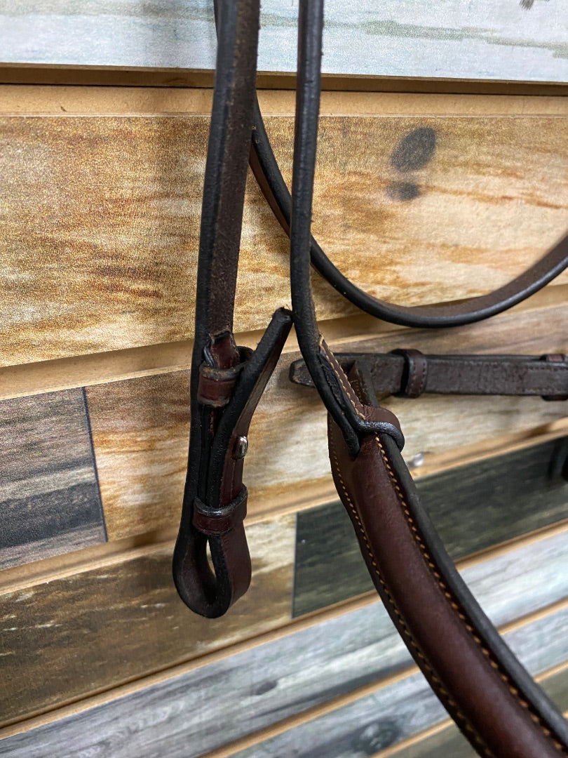 USED  English Plain Hunter Bridle Horse Havana