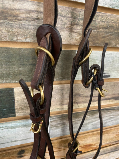 USED Barnsby Three-Point Breastplate Horse Havana