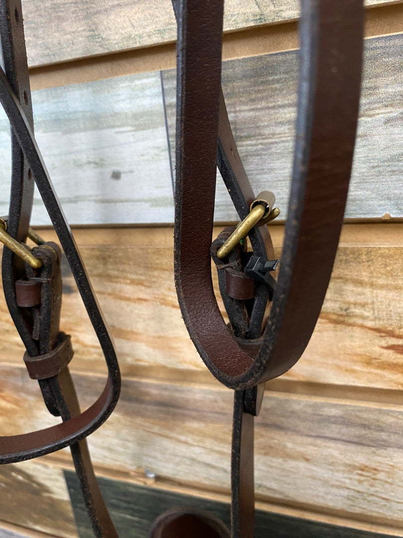 USED Barnsby Three-Point Breastplate Horse Havana
